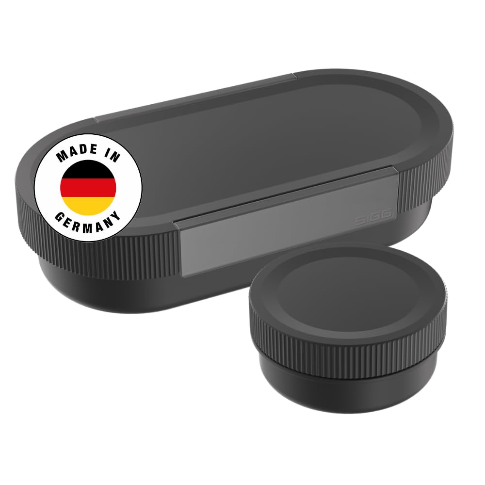 Sigg - LUMO Lunchbox L - Made in Germany - Trenner & auslaufsicherer Snackbox - 