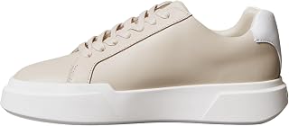 Calvin Klein Women's Sneakers with Moulded Sole Chunky Laceup in Leather