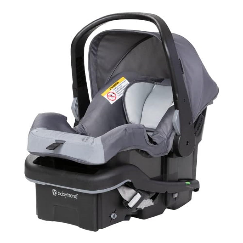 Baby Trend EZ-Lift™ Plus Infant Car Seat, Ultra Grey – Newborn Comfort Padding, 