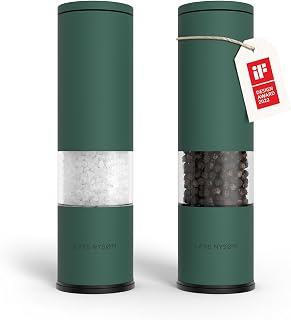 LARS NYSØM Set of 2 Manual Salt and Pepper Mills - Grinder Set