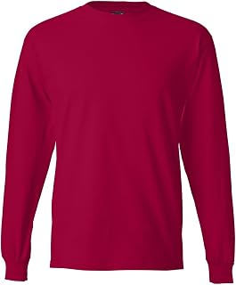 Hanes Men's Long-Sleeve Beefy-T Shirt (Pack of 2)