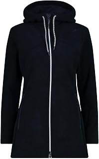 CMP Giacca Da Donna In Pile Knit Tech Con Cappuccio Fisso Jacket Donna
