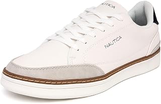 Nautica Men's Townsman Casual Lace-up Shoes Classic Low-Top Loafers Fashion Sneaker