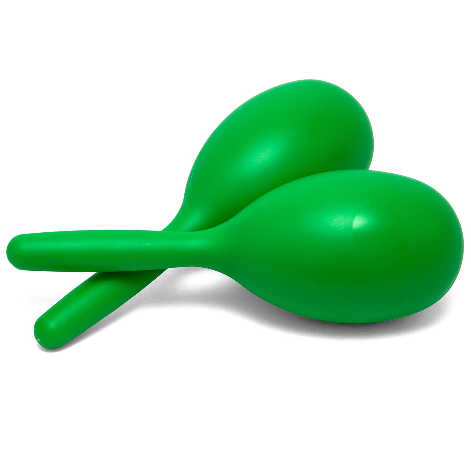 Tiger MAR49-GR Full-Size Plastic Maracas - Green | One Pair