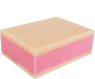 Silicone Sponge Human Skin Injection Pad Training Model, Nurse Student Practice, No Syringe Included