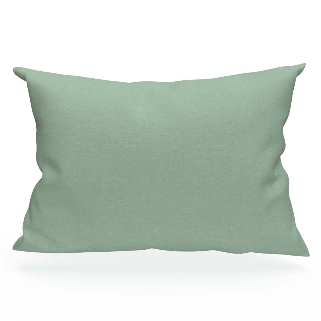 Soleil d'ocre Cotton Cushion Cover 57 Thread Count Mint Green 50 x 70 cm