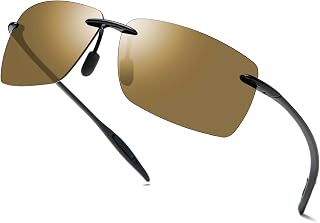 Mens Sunglasses Polarized Frameless z87 Safety Sun Glasses For Women UV400 Anti Glare Mirror Mztrix Bex Sunglasses