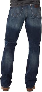 All Terrain Gear X Wrangler Men's Retro Loose Fit Jeans, Jh Wash, 44W / 32L
