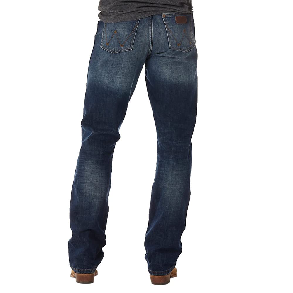 All Terrain Gear X Wrangler Men's Retro Loose Fit Jeans, Jh Wash, 44W / 32L