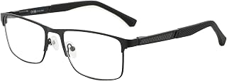 ZENOTTIC Reading Glasses for Men and Women: Classic Large Square Glasses with Blue Light Filter for Computer