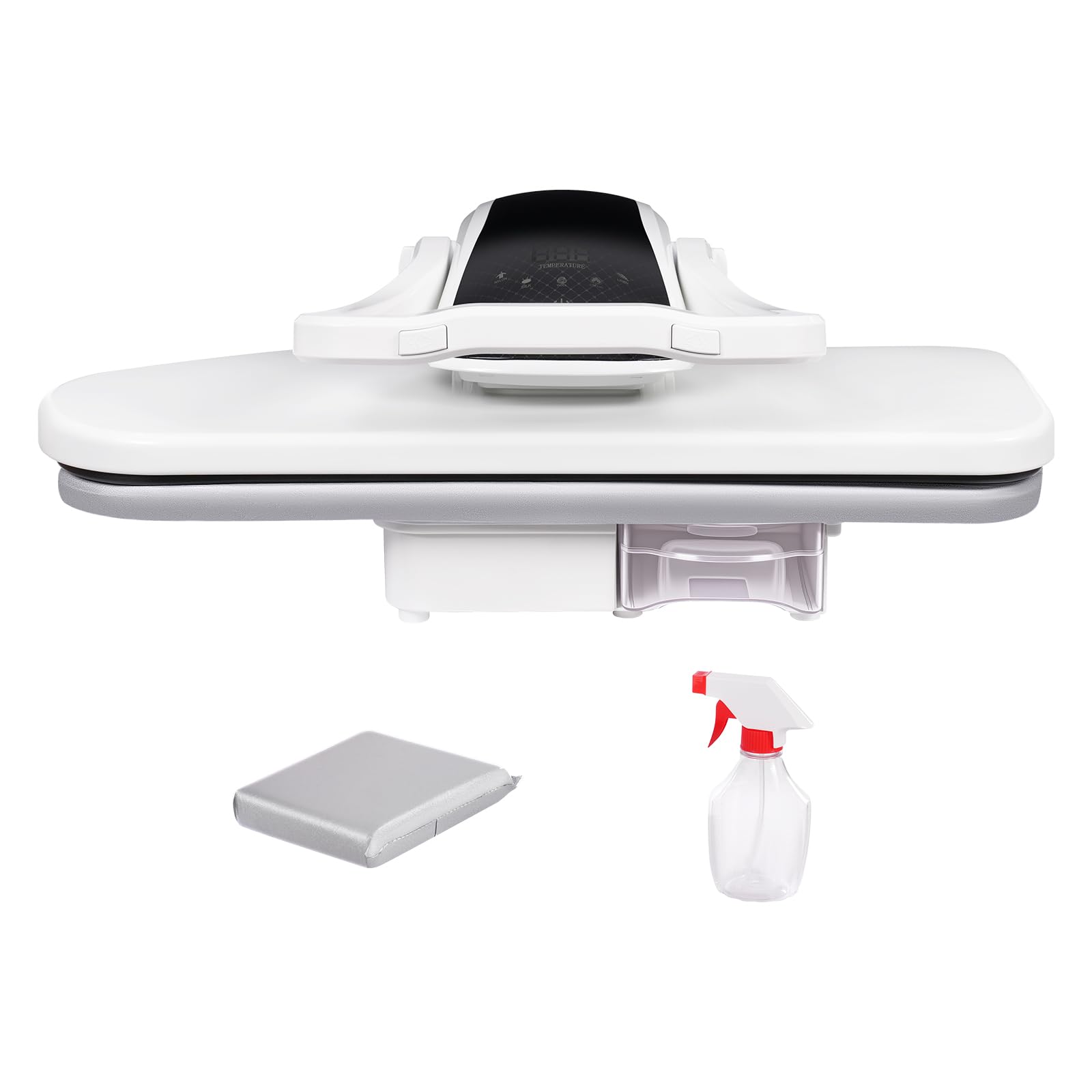 PSUFURV Intelligent Steam Press, Automatic Ironing Machine with Spray Bottle and