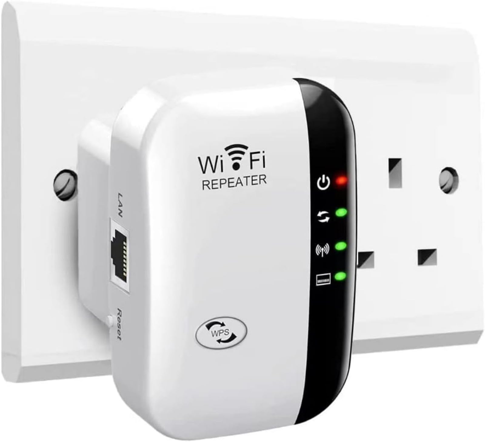 Luosifen WiFi Extender Booster, Wireless Signal Booster for Home | WiFi Repeater