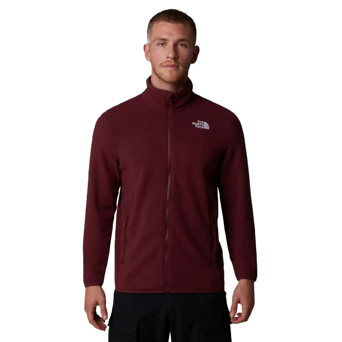 The North Face Men's M 100 Glacier Full Zip - Eu Sweatshirt (pack of 1)