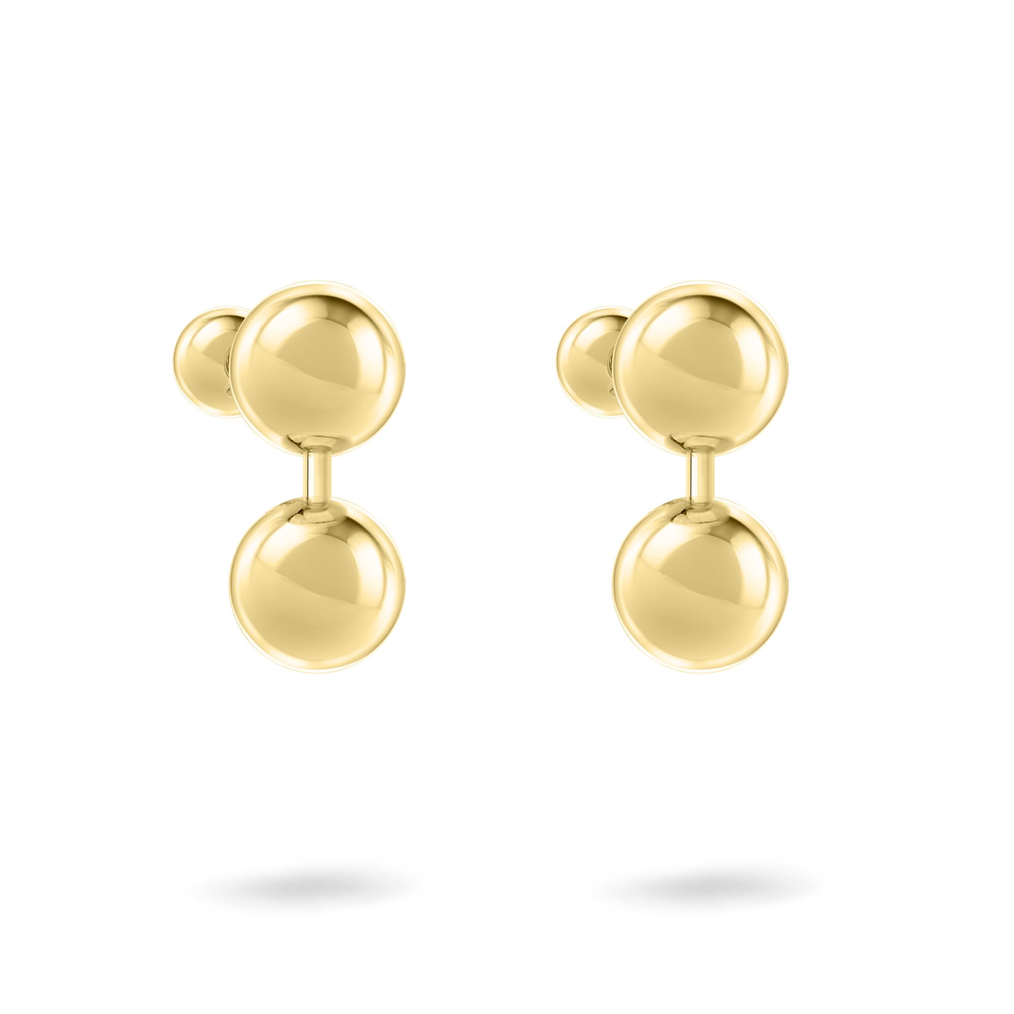 Liebeskind Berlin Pour Femmes Steel Ball Collection – Boucles D'Oreilles, Chaîne