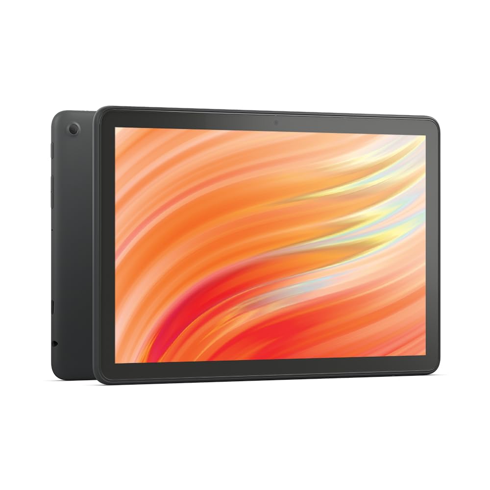 Like-New Amazon Fire HD 10 tablet, built for relaxation, 10.1" vibrant Full HD s