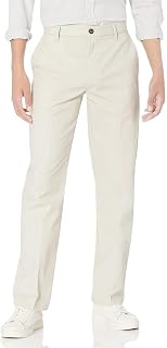 Amazon Essentials Men's Classic-Fit Wrinkle-Resistant Flat-Front Chino Pant (Available in Big & Tall)