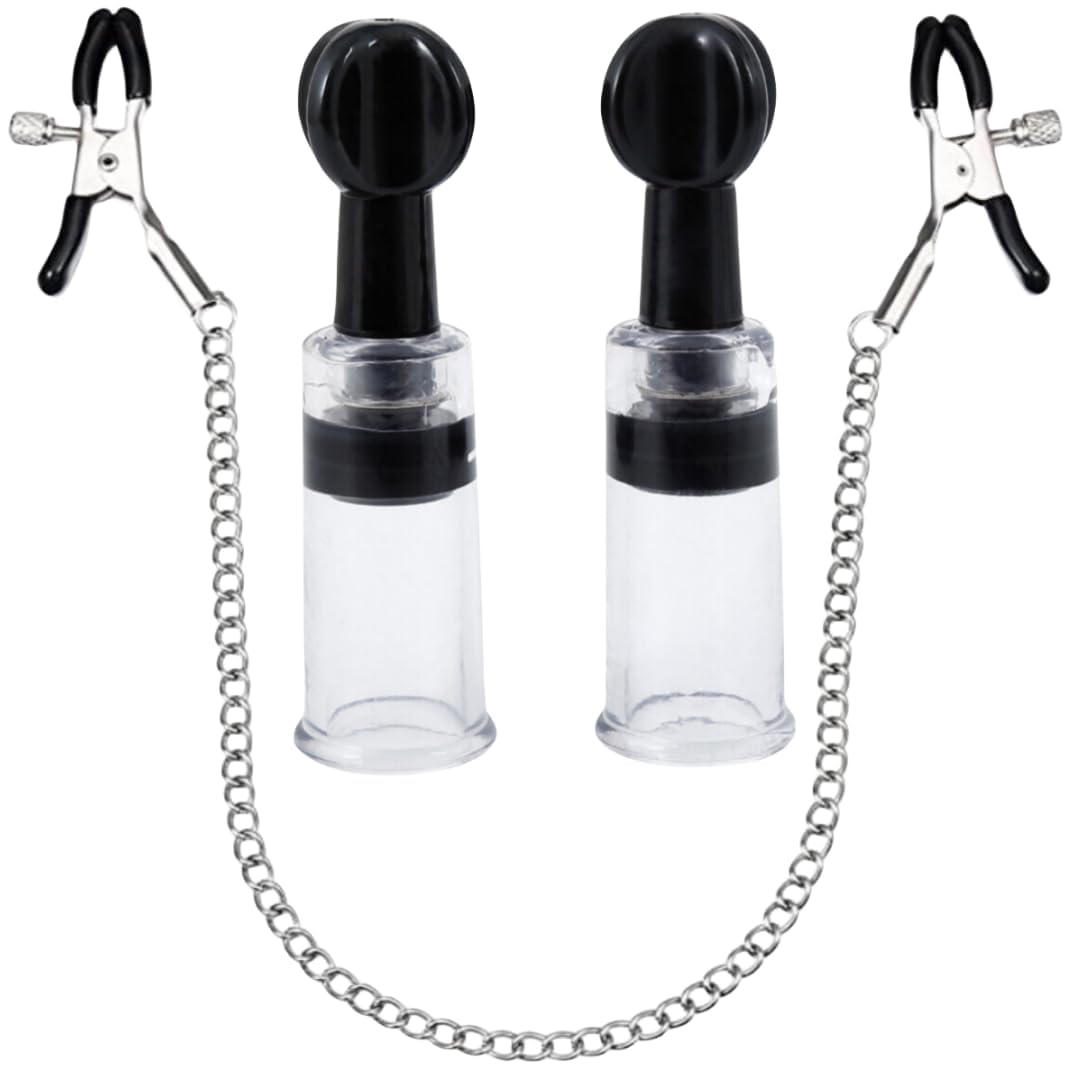 Adjustable Nipple Clamps Breast Clip and Body Ring Body Clamps Nipple Suckers No