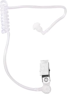 Spy Fake Ear Piece, Secret Service Security Earpiece Prop, Agent Costume Accessories for Halloween Cosplay