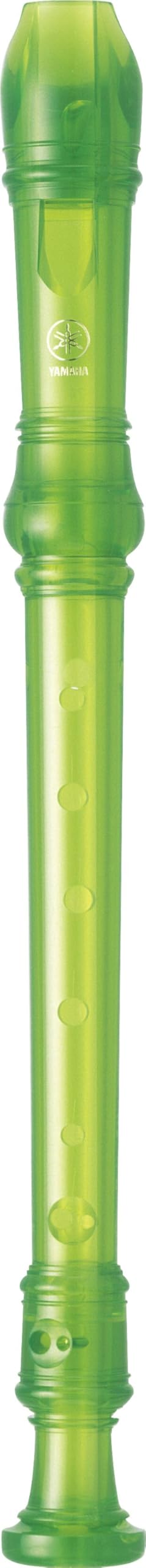 Yamaha YRS-20 3 Piece Soprano Recorder, Green