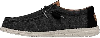 HEYDUDE Wally Washed Canvas LoaferMen