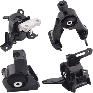 Engine Motor and Transmission Mount Kit Compatible with 2014-2019 Corolla | 1.8L Auto Transmission Repklace OE A42020 A42024 A42027 A42026 123610T210 123050T170 123720T330 123710T260 Set of 4