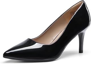 DREAM PAIRS Women's Kucci Classic Fashion Pointed Toe High Heel Dress Pumps Shoes
