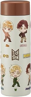 Skater STYL4-A Tiny TAN Mug Bottle, 11.8 fl oz (350 ml), Ultra Lightweight, Stainless Steel Water Bottle