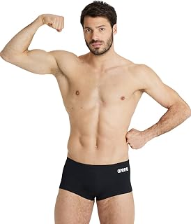arena Solid Team Men's Swimming Costume, Quick Drying Swimsuit, MaxLife Eco Fabric Swim Shorts with Maximum Chlorine Resistance and UV Protection UPF 50+