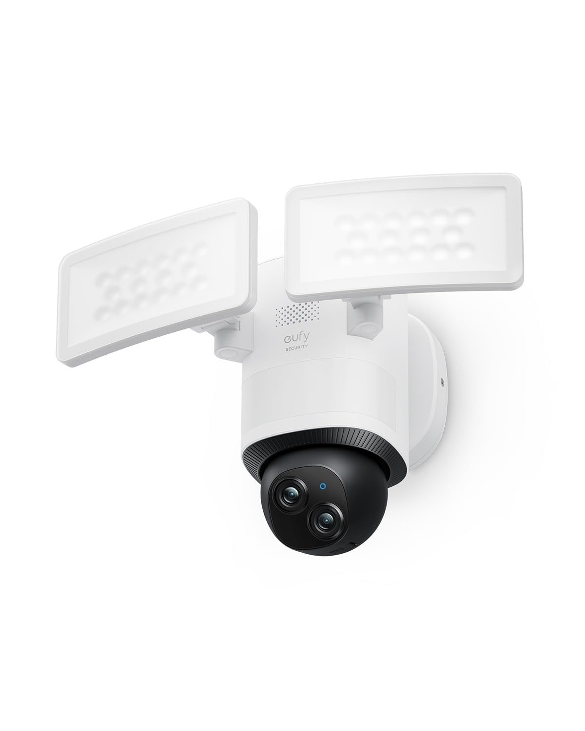 eufy Security Floodlight Camera E340, Dual-Lens, 360° Coverage, 8X Zoom | Pan & 