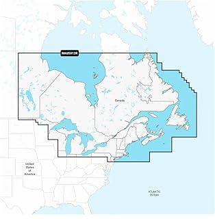 Navionics NAUS012R - Canada, East & Great Lakes - Navionics+