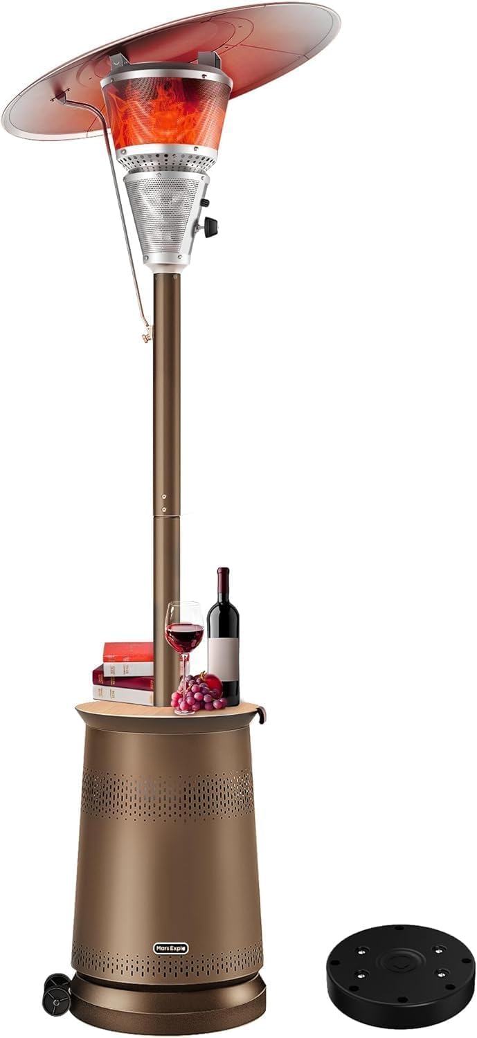 Mars Explo 50,000 BTU Patio Heater for Outdoor Use With Adjustable Heat Focusing