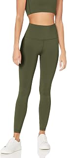 Amazon Essentials Women's Active Sculpt Workout Athleisure High-Rise Full-Length Leggings (Available in Plus Size)