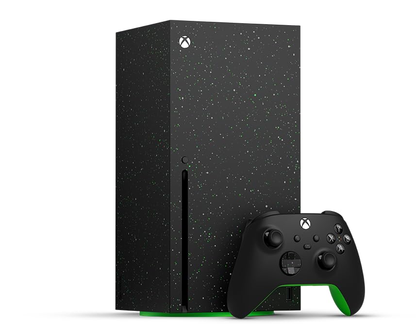 Xbox Series X 2 TB Disc Drive Galaxy Black Special Edition Bundle Includes Speci