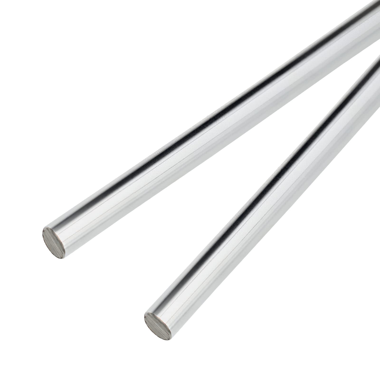 Litoexpe 2-Pack 8mm x 150mm Linear Motion Rods Shaft Guide, 5/16" x 5.91" | Line