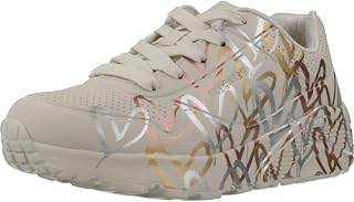 Skechers Uno Lite Metallic Love BasketGirl