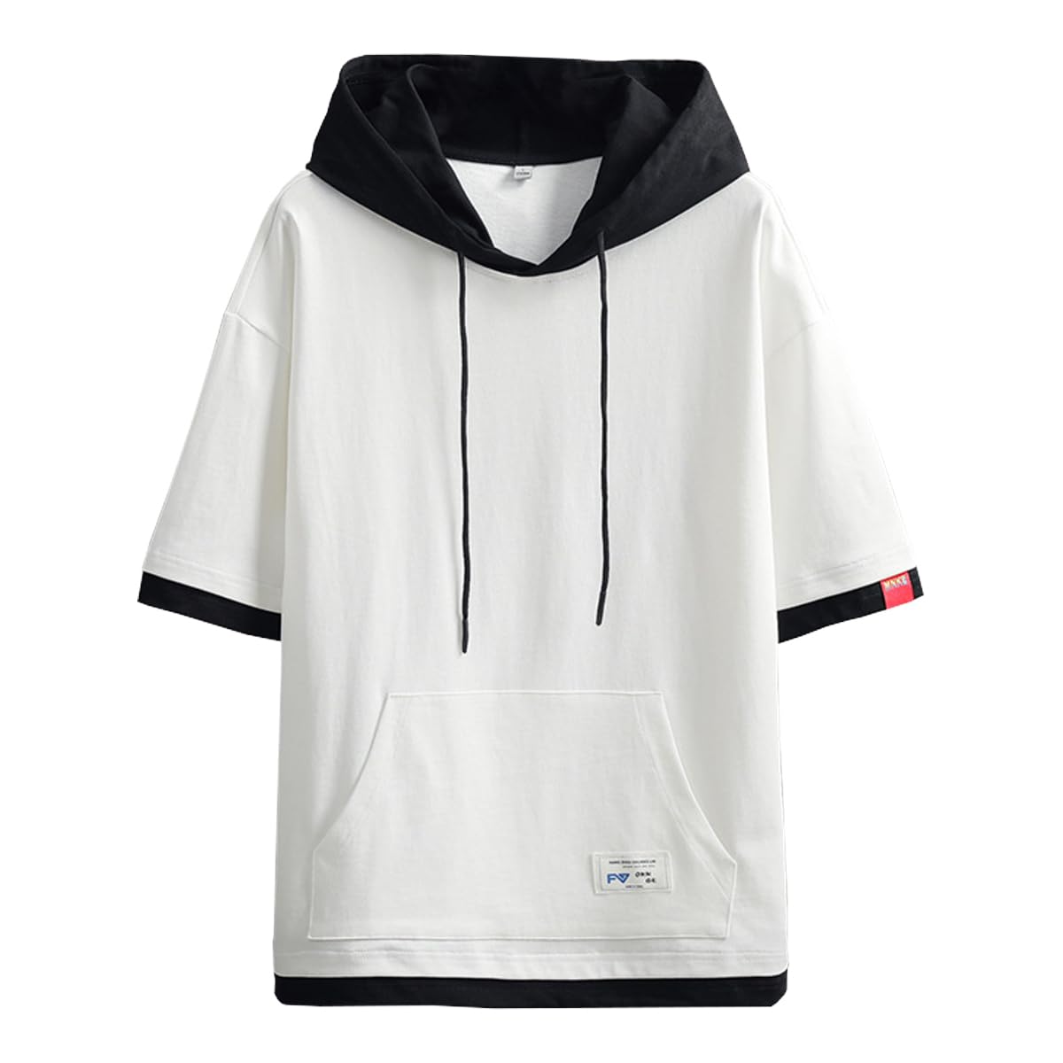 SHOREKEEPER Hoodie, Men's, Half Sleeve, Summer Clothing, Short Sleeve T-Shirt, L