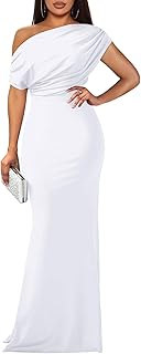 YMDUCH Women's Sleeveless Bodycon Long Evening Dress