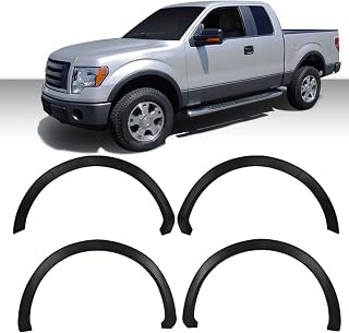 ANDPLAY Fender Flares 4PCS Fit Ford F150 2009-2014 | 67.0" / 78.8" / 97.4" bed length (NOT not fit Platinum and Raptor models) Factory Style