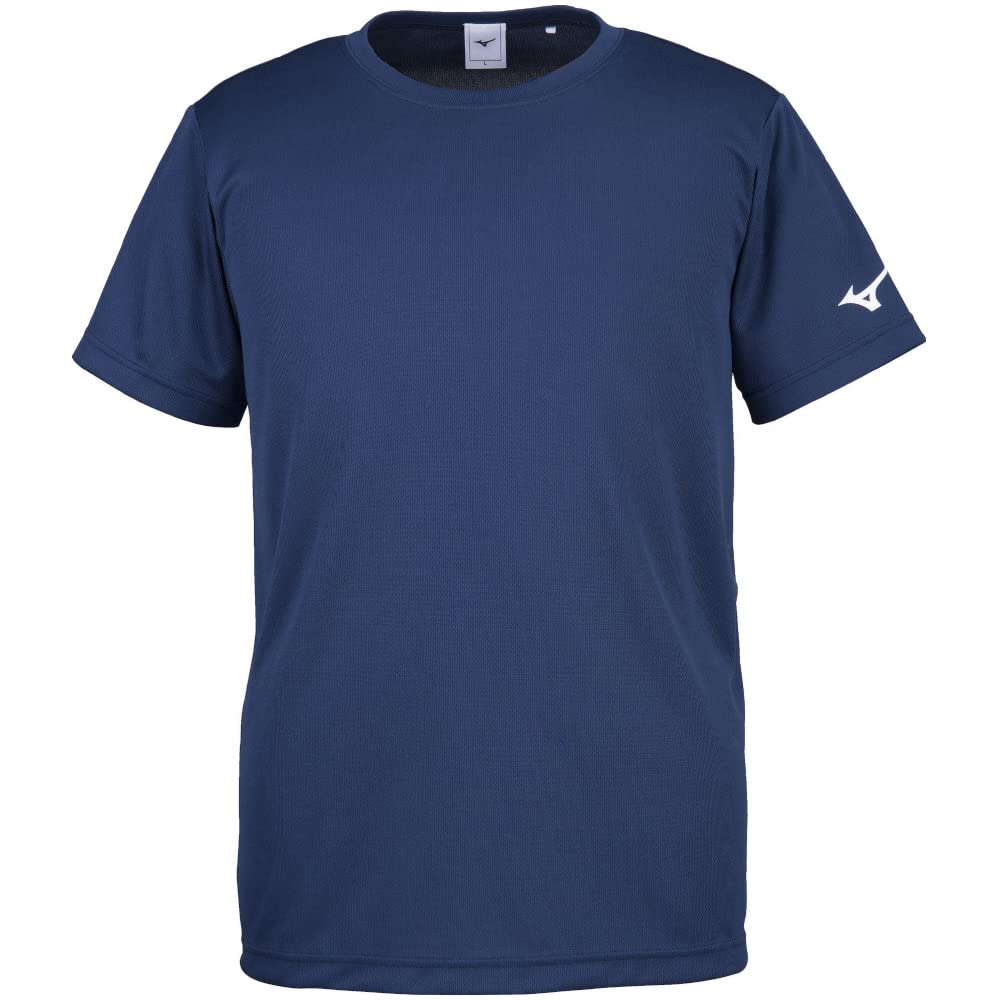 Mizuno - Abbigliamento da allenamento a maniche corte, assorbe il sudore, asciug