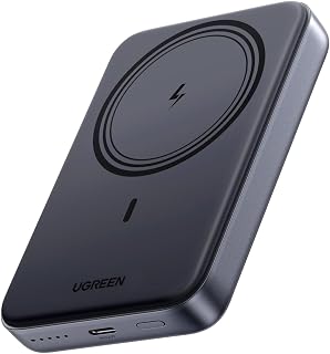 UGREEN Nexode 10000mAh MagSafe Wireless Power Bank PD 20W Fast Charging | MagSafe-Compatible Portable Charger USB-C Battery Pack Compatible with iPhone Air/17/16/15/14/13/12 Plus/Pro/Pro Max/Mini