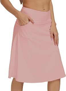 CZRLHYT 25" Skorts Skirts for Women,Athletic Skirts,Church Walking Skirts