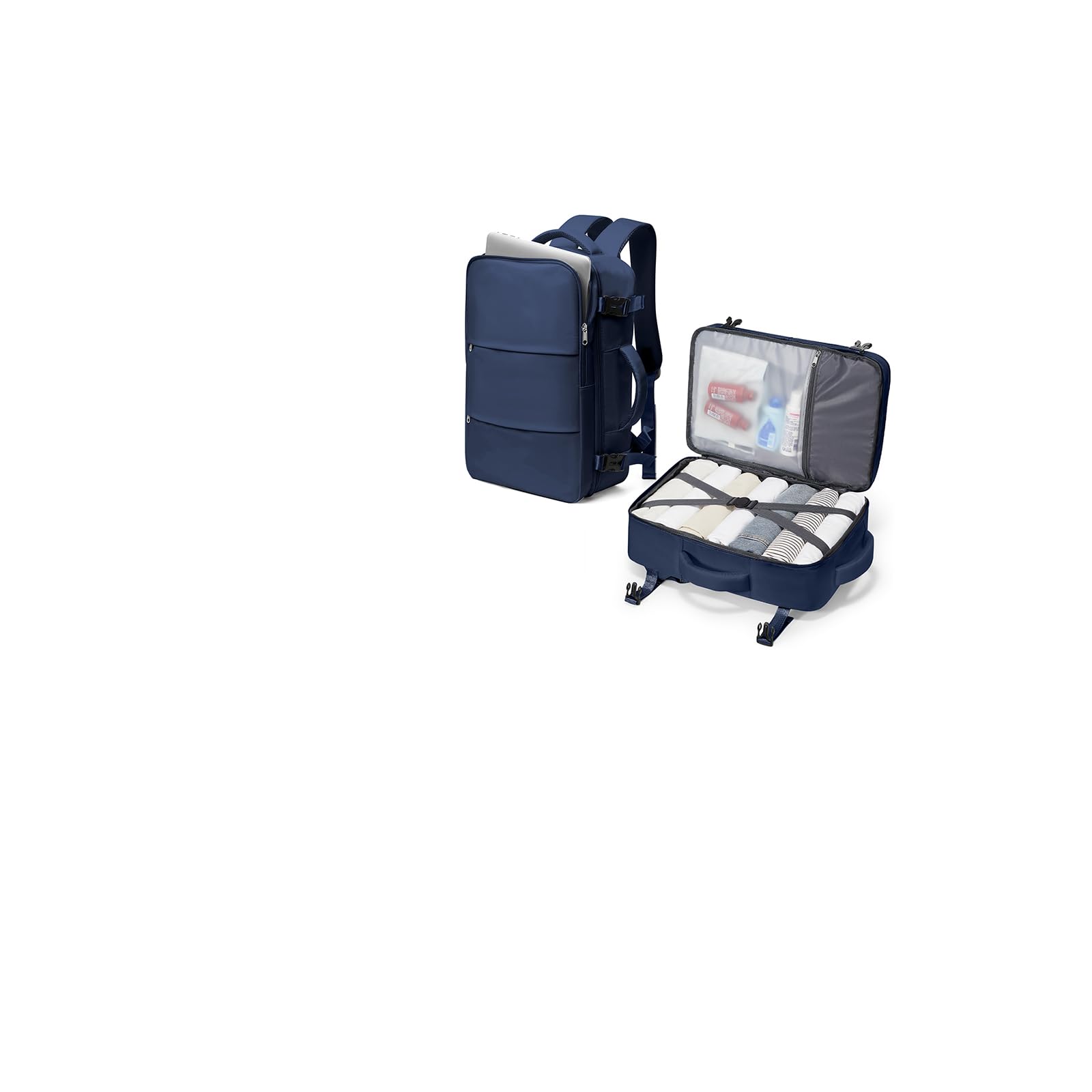 SZLX Vakuum Rucksack mit Pumpe Ryanair Handgepäck 40x30x20 Rucksack Wizzair