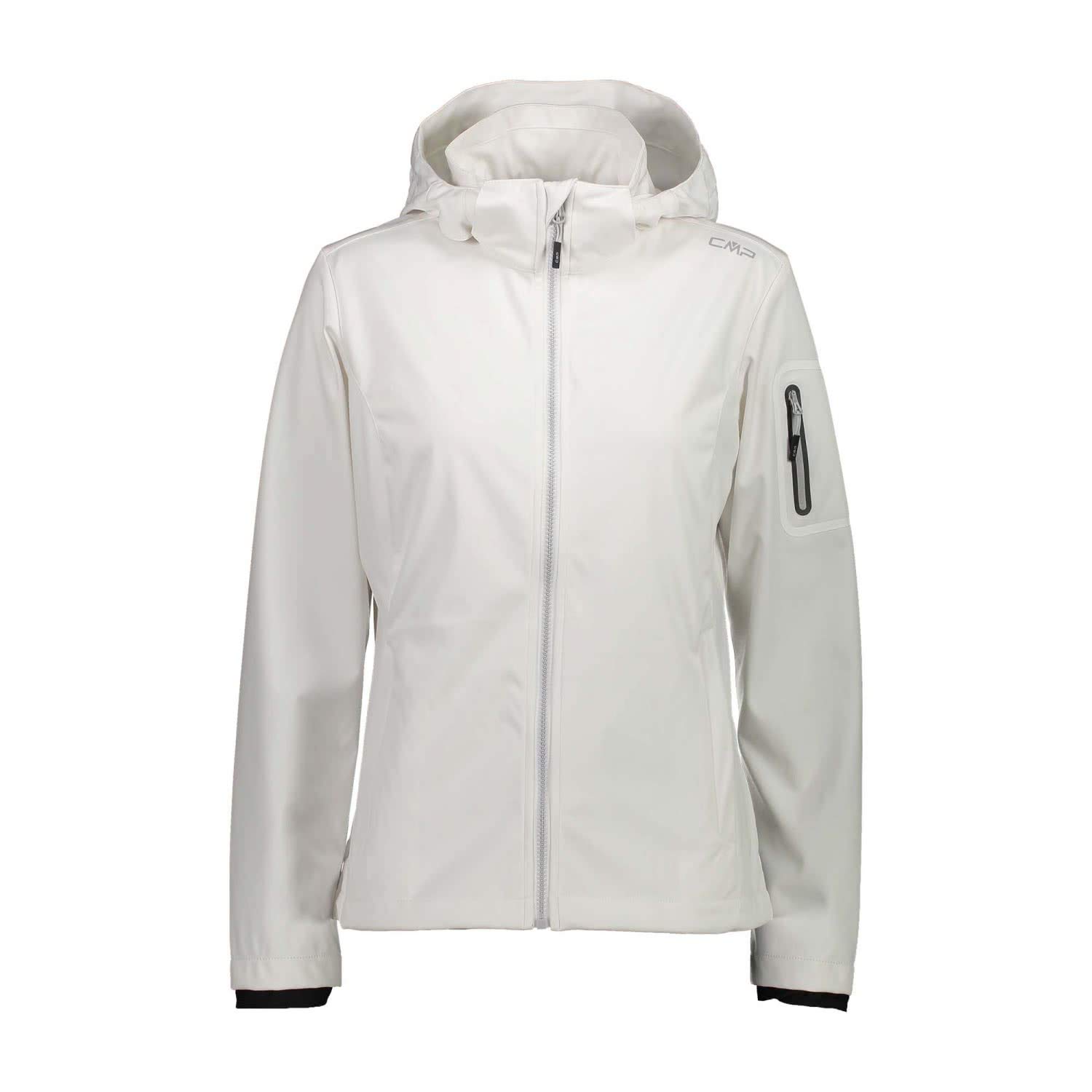 CMP Women's Softshell Jacket in Light with Removable Hood Softshell Jacket