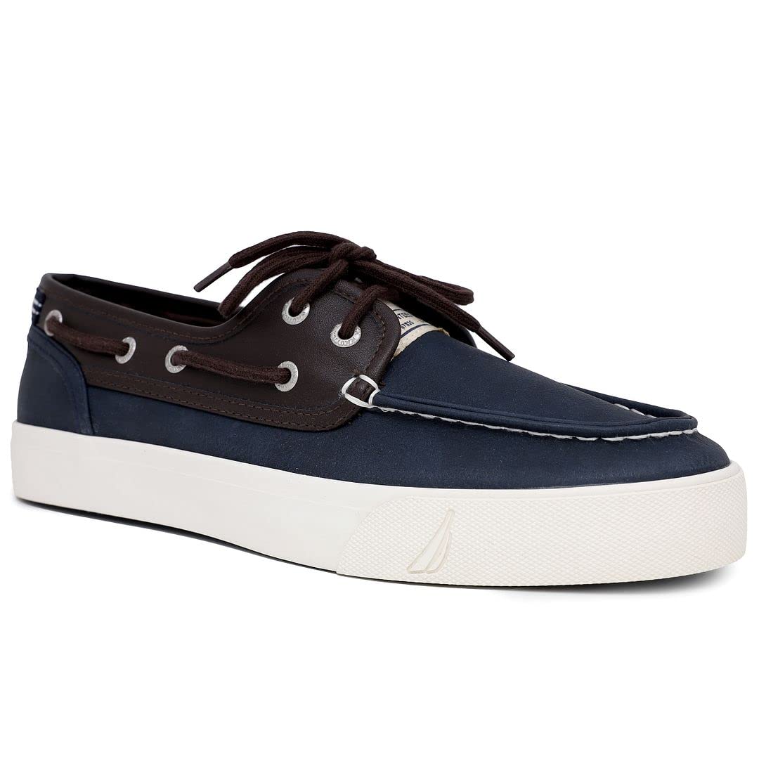 Nautica Men's Boat Shoes Casual Style Navy