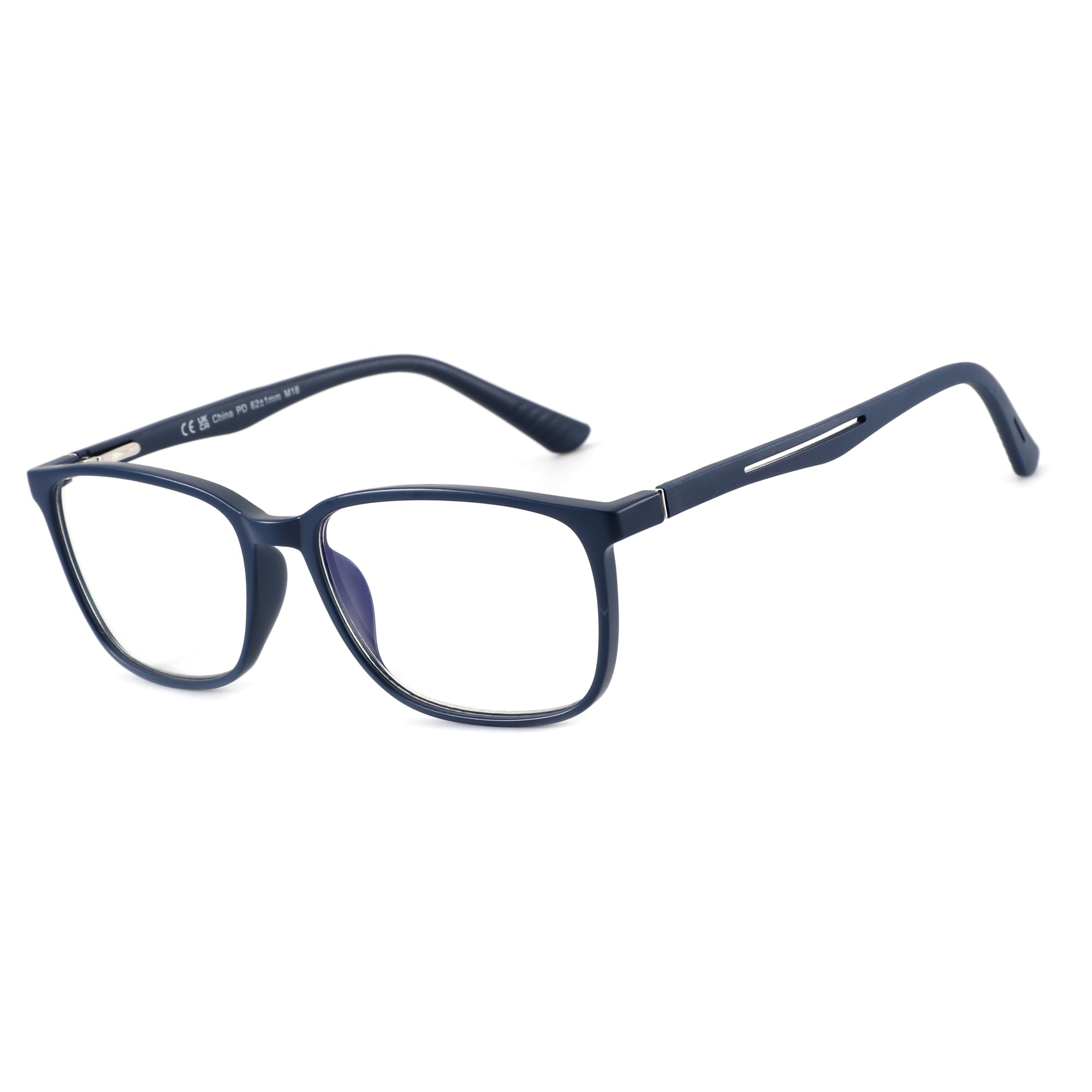 ZENOTTIC Occhiali con Filtro Luce Blu, Occhiali da Lettura Uomo con Montatura Qu