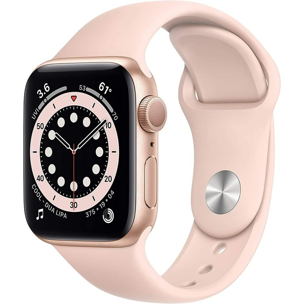 Apple Watch Series 6 (GPS + Cellular, 40mm) - Gold Aluminum Case with Pink Sand 