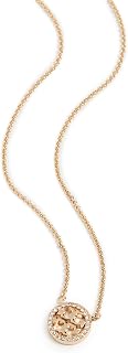 Tory Burch Women's Icon Pavé Pendant Necklace
