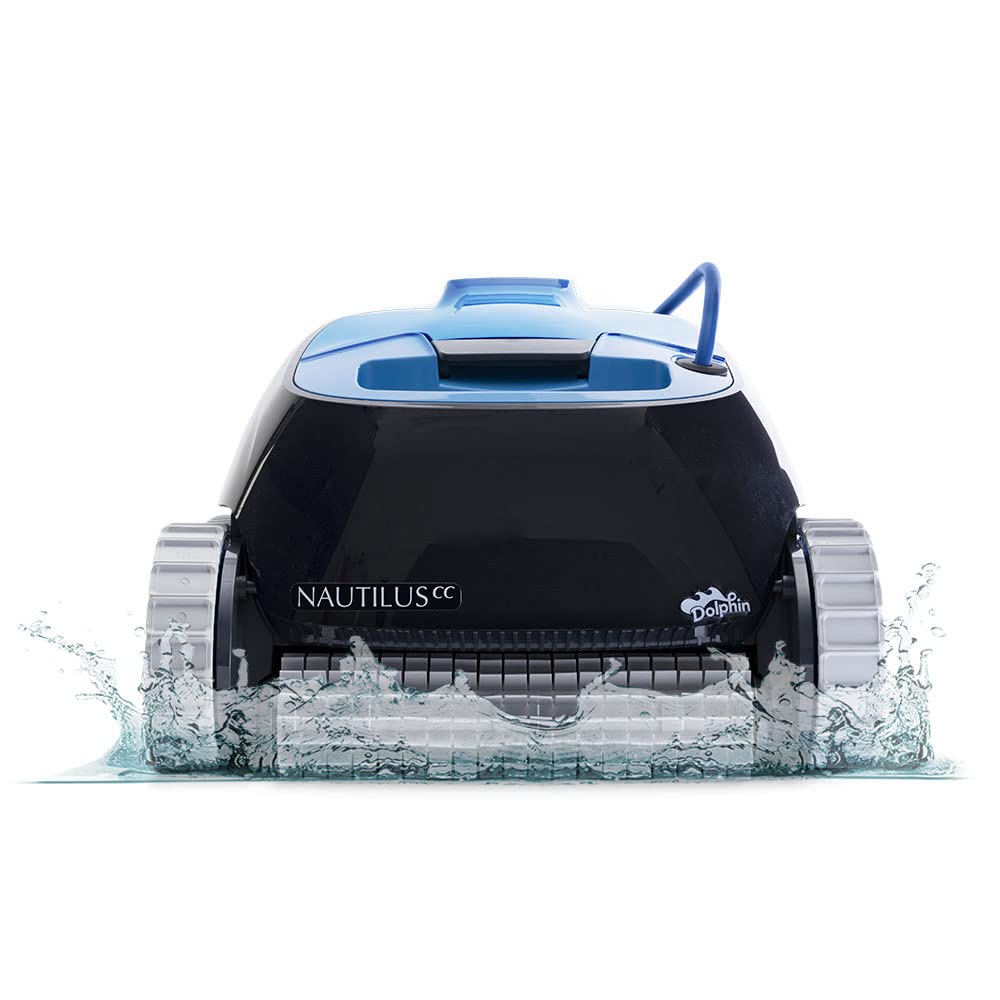 Dolphin Nautilus CC Automatic Robotic Pool Vacuum Cleaner, Wall Climbing Scrubbe