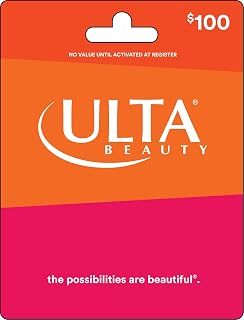 Ulta Beauty Physical Gift Card | Traditional - $100