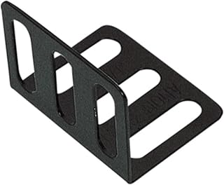 amon attachment fitting (L-shaped), black, hole dia. 7 mm, 45 × 35 × 35 mm S731